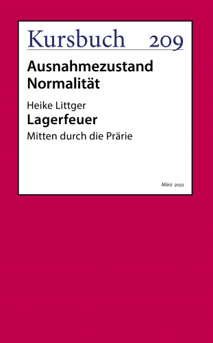 Heike Littger: Lagerfeuer