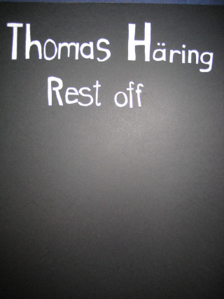 Thomas Häring: Rest off
