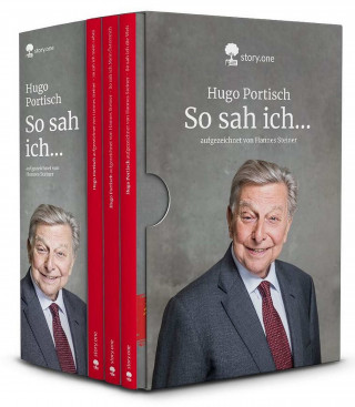 Hugo Portisch: So sah ich. Mein Leben. Mein Österreich. Die Welt - Drei Bände. Life is a story - story.one