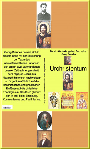 Georg Brandes: Georg Brandes: Urchristentum – Band 191-2 in der gelben Buchreihe – bei Jürgen Ruszkowski