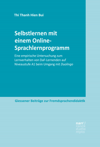 Thanh Hien Bui Thi: Selbstlernen mit einem Online-Sprachlernprogramm