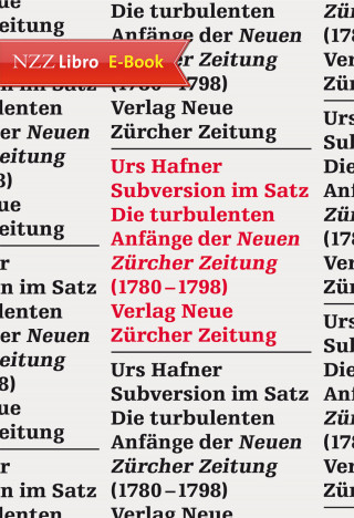 Urs Hafner: Subversion im Satz