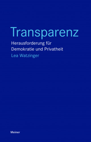 Lea Watzinger: Transparenz