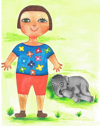 Birgit Zang: Kimmi und der kleine Elefant