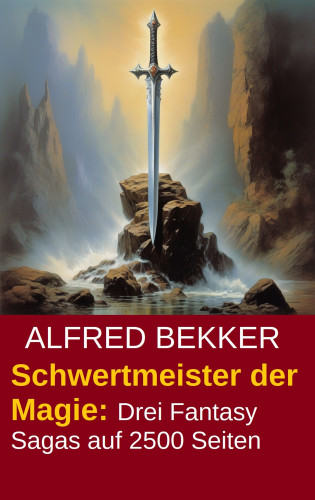 Alfred Bekker: Schwertmeister der Magie: Drei Fantasy Sagas auf 2500 Seiten