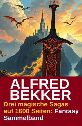 Alfred Bekker: Drei magische Sagas auf 1600 Seiten: Fantasy Sammelband