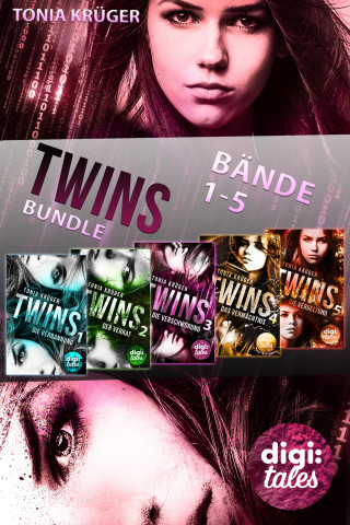 Tonia Krüger: Twins. Die komplette Reihe (Band 1-5) im Bundle