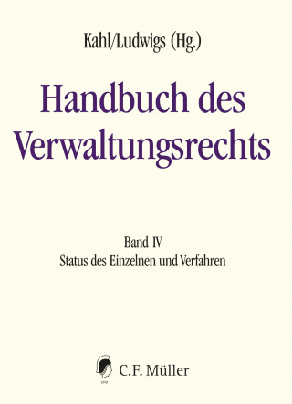 Ivo Appel, Hartmut Bauer, Martin Burgi, Andrea Edenharter, Michael Fehling, Dagmar Felix, Sina Fontana, Elke Gurlit, Ekkehard Hofmann, Albert Ingold, Constanze Janda, Wolfgang Kahl, Jan Henrik Klement, Martin Kment, Stefan Korte, Sabine Leppek, Eva Julia Lohse, Markus Ludwigs, Andreas Musil, Christoph Ohler, Katharina Pabel, Hermann Pünder, Barbara Remmert, Johannes Saurer, Wolf-Rüdiger Schenke, Sabine Schlacke, Utz Schliesky, Kyrill-Alexander Schwarz, Angela Schwerdtfeger, Margrit Seckelmann, Benjamin Straßburger: Handbuch des Verwaltungsrechts