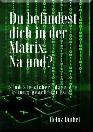 Heinz Duthel: Du befindest dich in der Matrix. Na und?