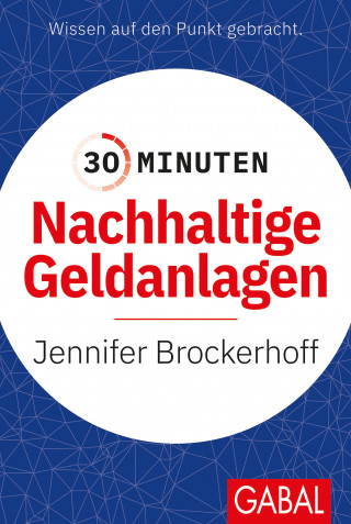Jennifer Brockerhoff: 30 Minuten Nachhaltige Geldanlagen
