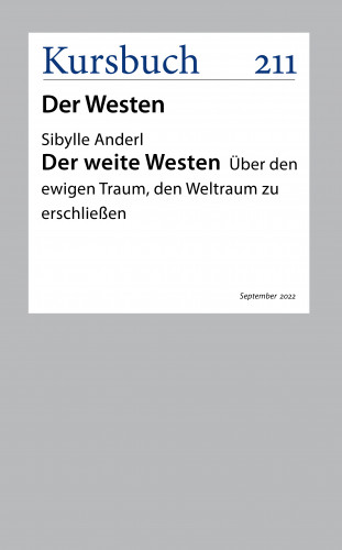 Dr. Sibylle Anderl: Der weite Westen