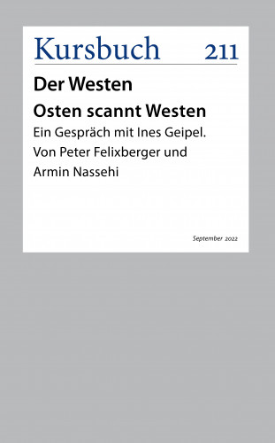 Ines Geipel: Osten scannt Westen