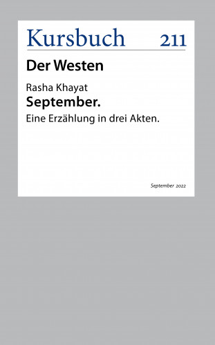 Rasha Khayat: September