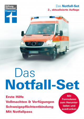 Marcus von Jordan, Dr. med. Jessica Braun: Das Notfall-Set - Ratgeber von Stiftung Warentest - Im Ernstfall gut vorbereitet