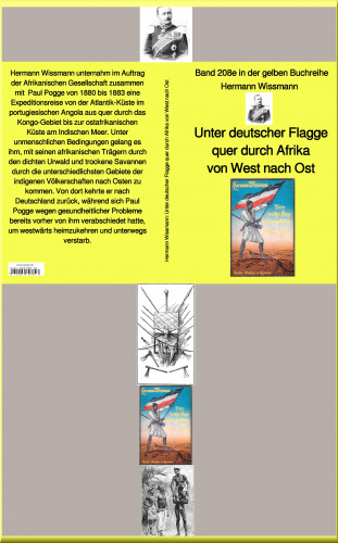 Hermann Wissmann: Unter deutscher Flagge quer durch Afrika von West nach Ost – Band 208e in der gelben Buchreihe – bei Jürgen Ruszkowski