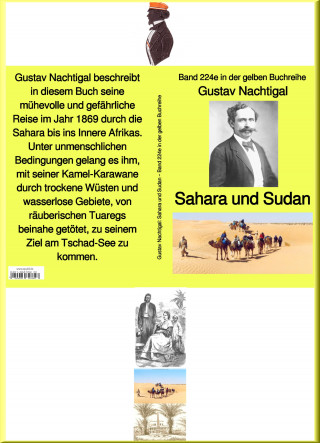 Gustav Nachtigal: Sahara und Sudan – Band 224e in der gelben Buchreihe – bei Jürgen Ruszkowski