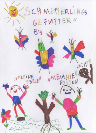 Poison Melanie: Ein Schmetterling names Melanie / Adventures of the happy butterfly Melanie