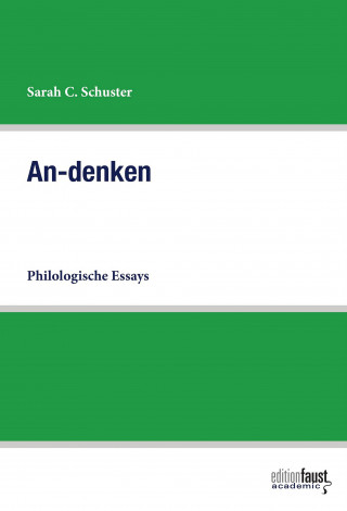 Sarah C. Schuster: An-denken