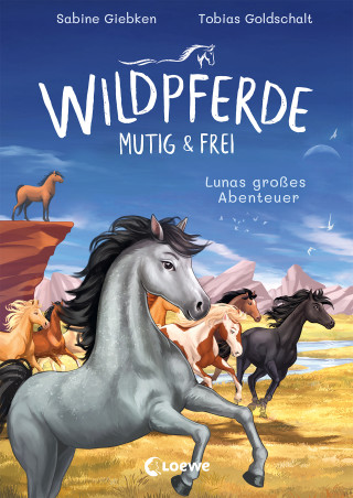 Sabine Giebken: Wildpferde - mutig und frei (Band 1) - Lunas großes Abenteuer