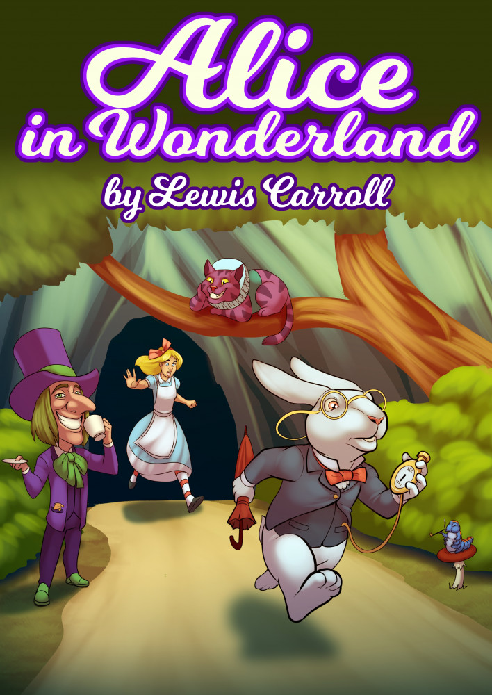 Alice in Wonderland (Illustrated) eBook by Lewis Carroll - EPUB