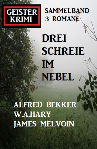 Alfred Bekker, W. A. Hary, James Melvoin: Drei Schreie im Nebel: Geisterkrimi Sammelband 3 Romane