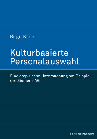 Birgit Klein: Kulturbasierte Personalauswahl