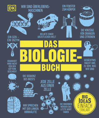 Derek Harvey, Tom Jackson, Steve Parker, Robert Snedden, Michael Bright, Robert Dinwiddie, John Farndon, Tim Harris: Big Ideas. Das Biologie-Buch: