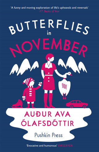 Auður Ava Ólafsdóttir: Butterflies in November