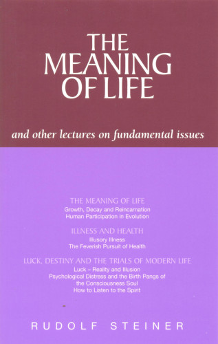 Rudolf Steiner: The Meaning of Life and Other Lectures on Fundamental Issues