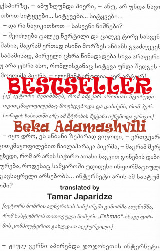 Beka Adamashvili: Bestseller