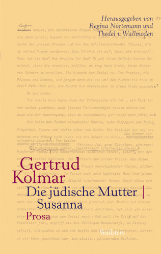 Gertrud Kolmar: Die jüdische Mutter | Susanna