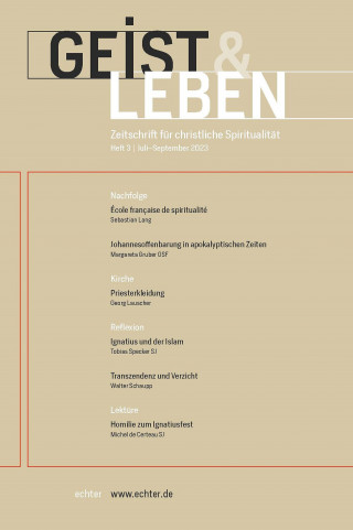 Christoph Benke, Verlag Echter: Geist & Leben 3/2023