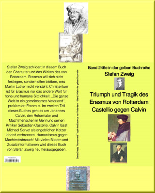 Stefan Zweig: Triumph und Tragik des Erasmus von Rotterdam – Band 246 in der gelben Buchreihe – bei Jürgen Ruszkowski