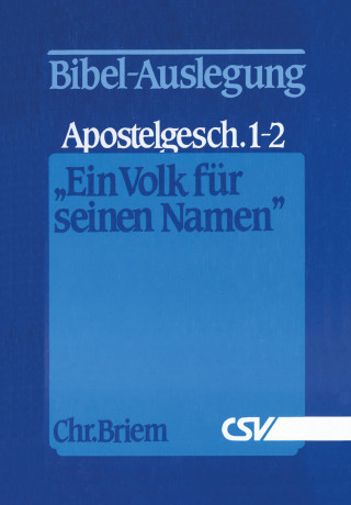 Christian Briem: Ein Volk für seinen Namen