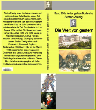 Stefan Zweig: Die Welt von gestern – Band 250 in der gelben Buchreihe – bei Jürgen Ruszkowski
