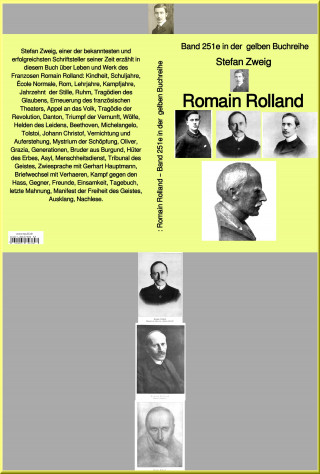 Stefan Zweig: Romain Rolland – Band 251 in der gelben Buchreihe – bei Jürgen Ruszkowski
