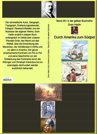 Sven Hedin: Durch Amerika zum Südpol – Band 252 in der gelben Buchreihe – bei Jürgen Ruszkowski