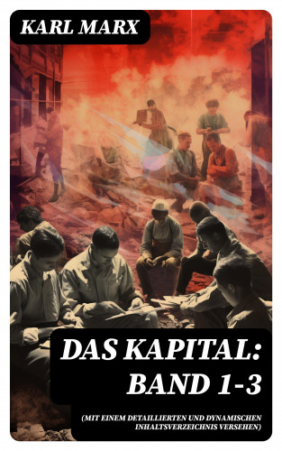 Karl Marx: Das Kapital: Band 1-3 (Mit einem detaillierten und dynamischen Inhaltsverzeichnis versehen)