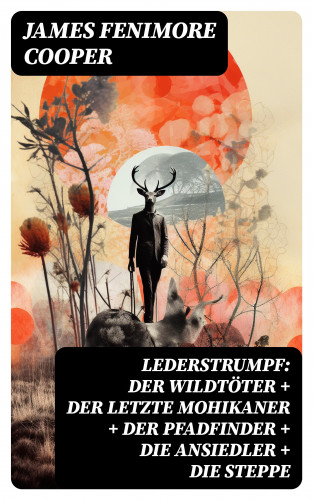 James Fenimore Cooper: Lederstrumpf: Der Wildtöter + Der letzte Mohikaner + Der Pfadfinder + Die Ansiedler + Die Steppe