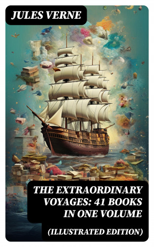 Jules Verne: The Extraordinary Voyages: 41 Books in One Volume (Illustrated Edition)