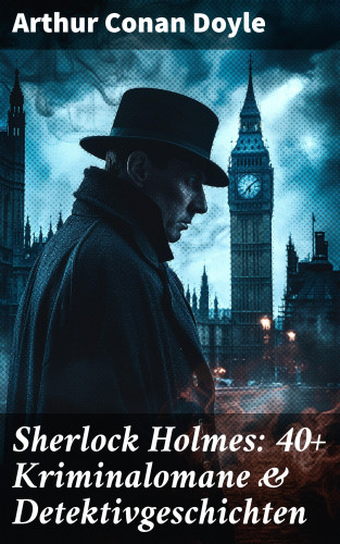 Arthur Conan Doyle: Sherlock Holmes: 40+ Kriminalomane & Detektivgeschichten