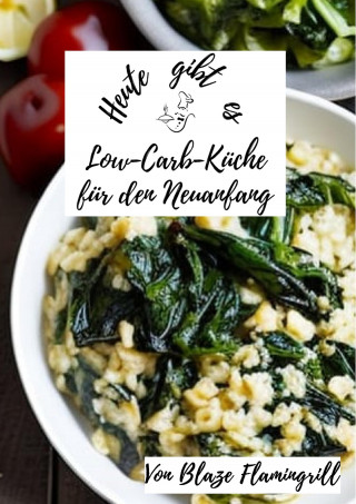 Blaze Flamingrill: Heute gibt es - Low-Carb-Küche für den Neuanfang