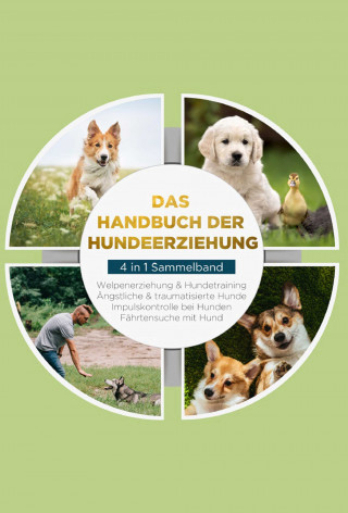 Alexander Gietzen: Das Handbuch der Hundeerziehung - 4 in 1 Sammelband: Impulskontrolle bei Hunden | Welpenerziehung & Hundetraining | Ängstliche & traumatisierte Hunde | Fährtensuche mit Hund