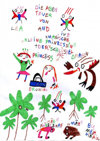 Poison Melanie: Die Abenteuer von Lea und Ive "Kleine Prinzessin & Der Magische Schlüssel". Melanies Kinderbücher