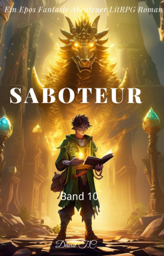 David T.C: Saboteur:Ein Epos Fantasie Abenteuer LitRPG Roman(Band 10)
