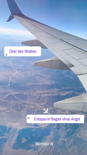 Mareike W.: Über den Wolken