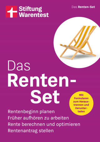 Annika Krempel: Das Renten-Set - Finanztest Rentenberatung