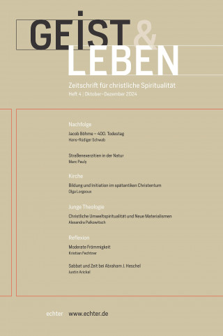 Christoph Benke, Verlag Echter: Geist & Leben 4/2024