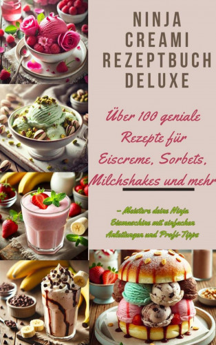 Marie Cremona: Ninja Creami Rezeptbuch Deluxe: Über 100 geniale Rezepte für Eiscreme, Sorbets, Milchshakes und mehr