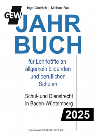 Inge Goerlich, Michael Rux: GEW-Jahrbuch 2025